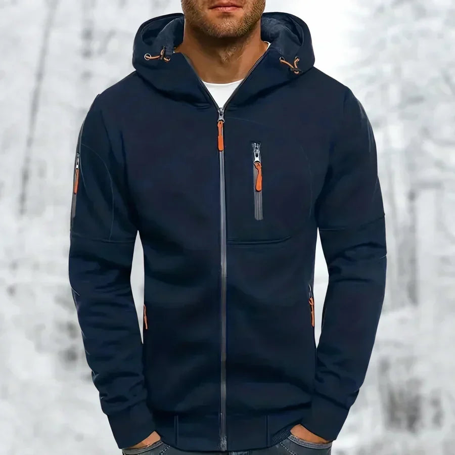 | Versatile Comfort Zip Hoodie