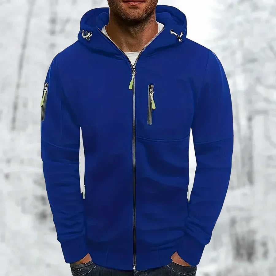 | Versatile Comfort Zip Hoodie