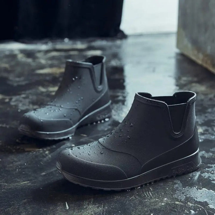 Men's Lightweight, Durable, and Waterproof Rain Boots