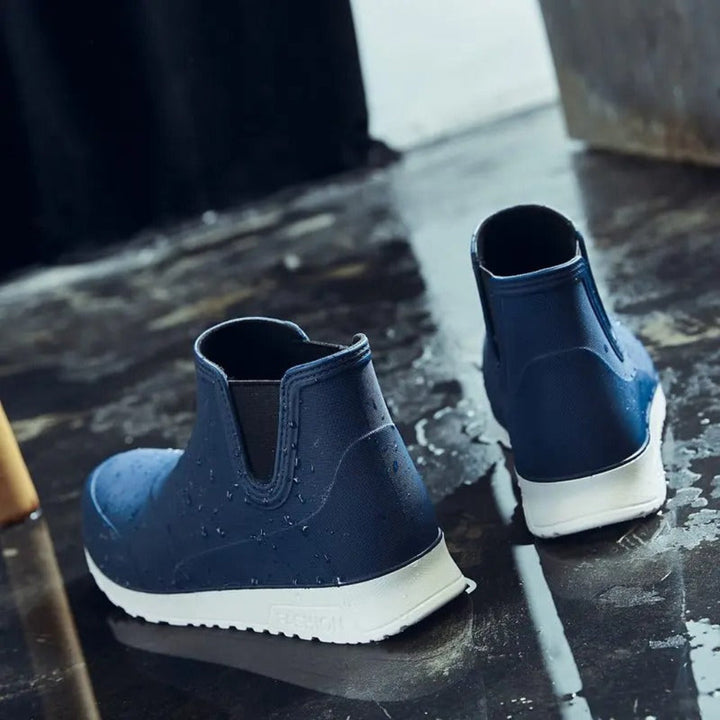 Men's Lightweight, Durable, and Waterproof Rain Boots