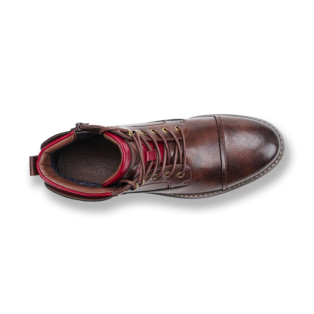 Men's Dress Boots with Laces & Zipper