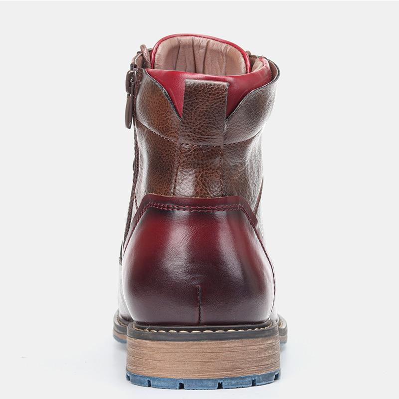 Men's Dress Boots with Laces & Zipper