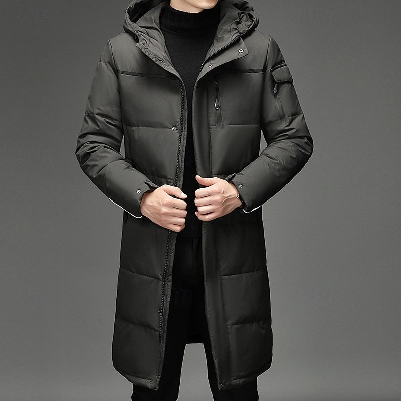 Rupert | Quilted Long Winter Coat