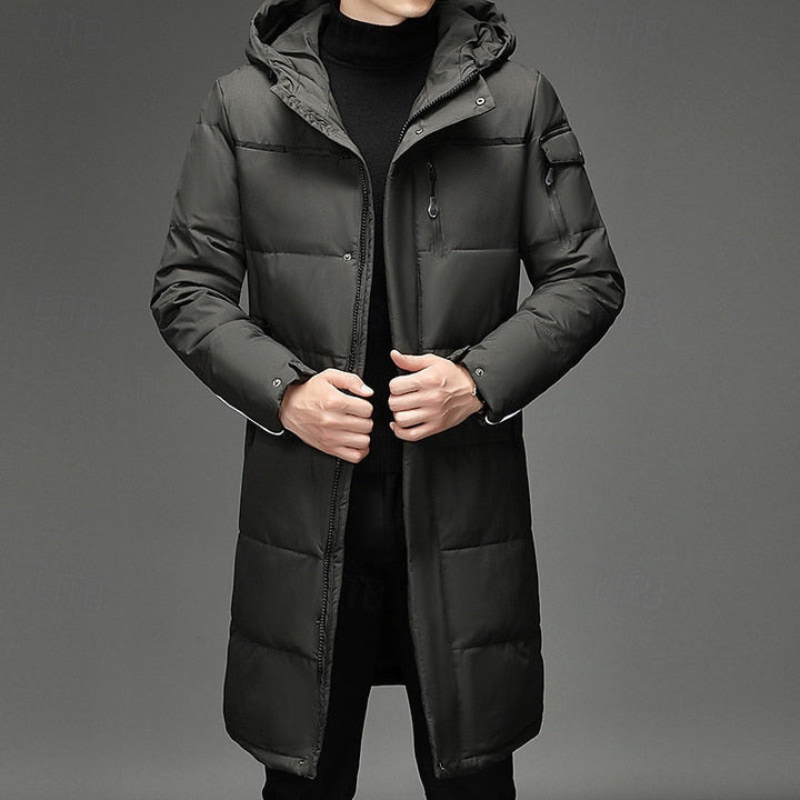 Rupert | Quilted Long Winter Coat