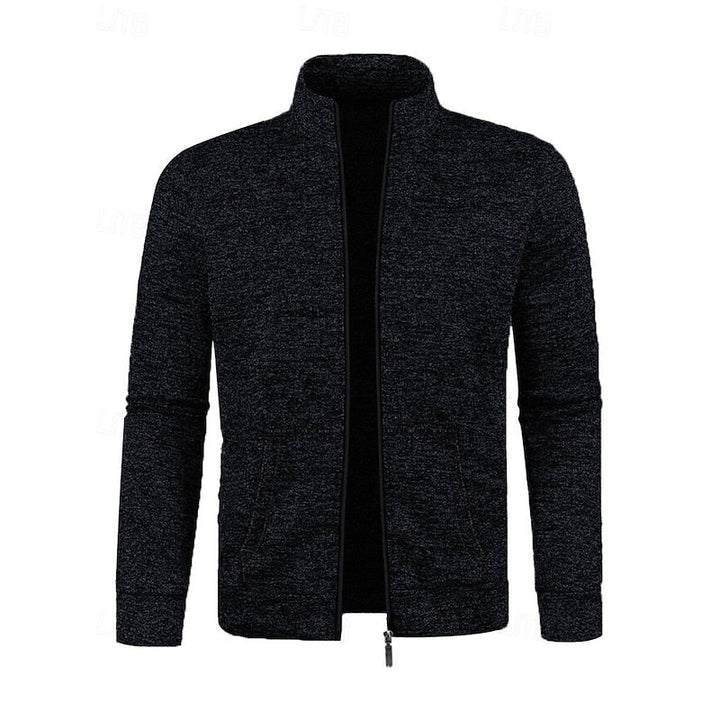Caleb | Full Zip Standing Collar Jacket