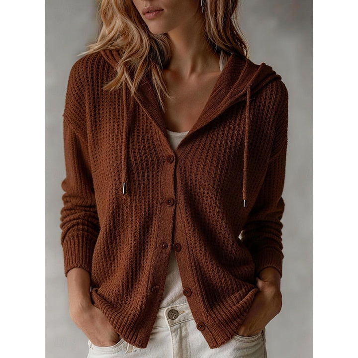 Frances | Quilted Button-Front Cardigan