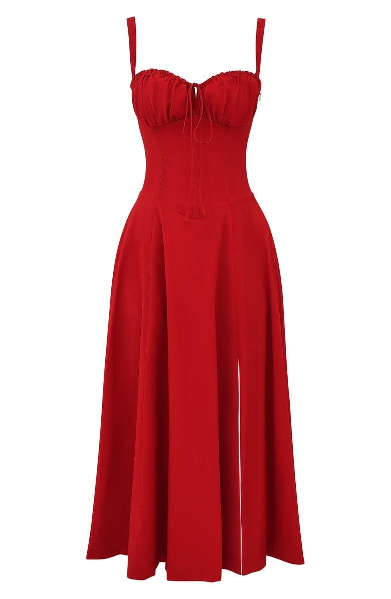 Elegant Waist Slimming Bustier Design Chiffon With Flattering A-Line Silhouette Wedding Dress