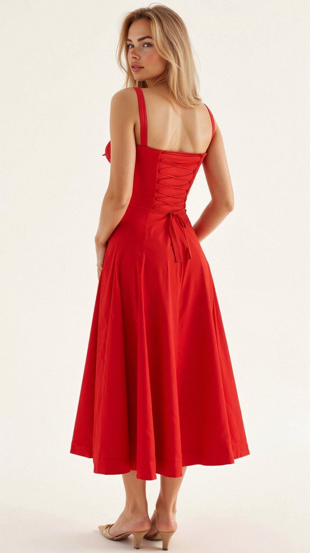 Elegant Waist Slimming Bustier Design Chiffon With Flattering A-Line Silhouette Wedding Dress