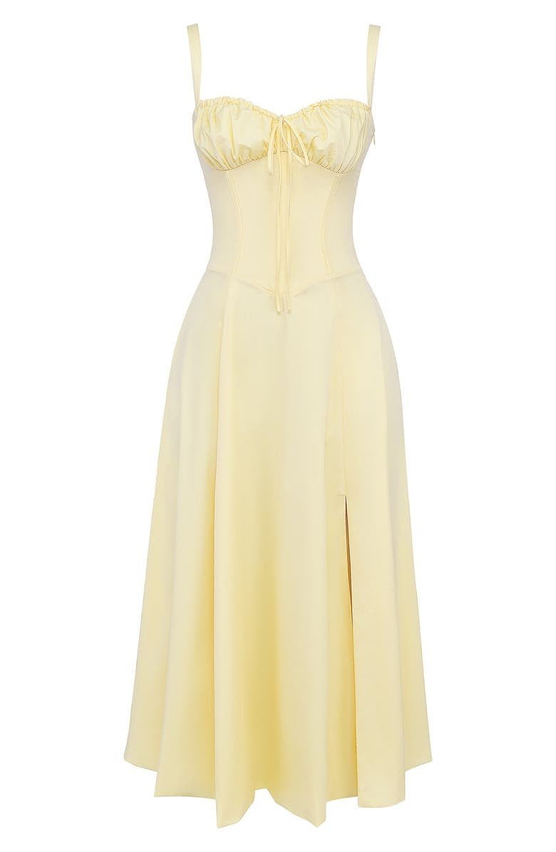Elegant Waist Slimming Bustier Design Chiffon With Flattering A-Line Silhouette Wedding Dress