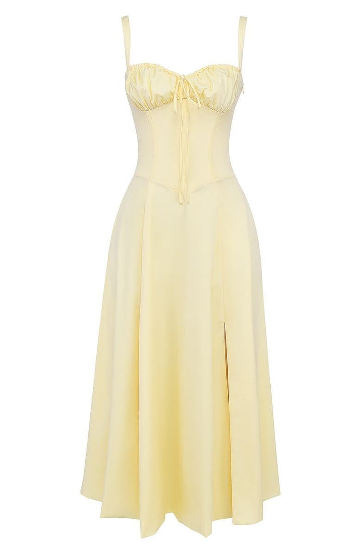 Elegant Waist Slimming Bustier Design Chiffon With Flattering A-Line Silhouette Wedding Dress