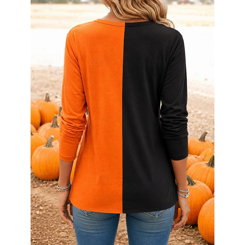 Fallon | Halloween Long Sleeve Top