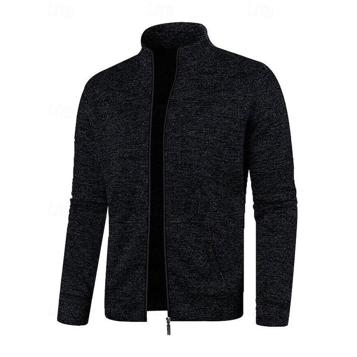 Caleb | Full Zip Standing Collar Jacket