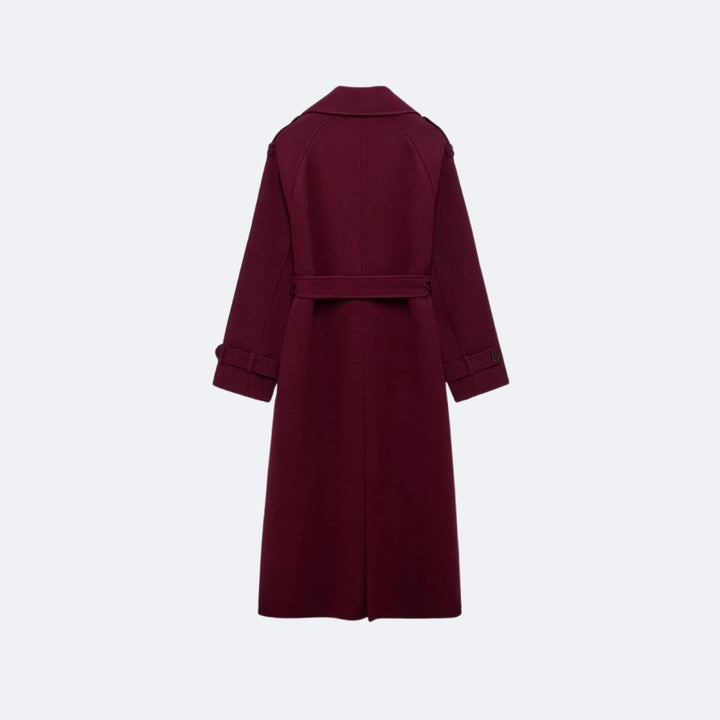 Naz | Classic Tied Liquid Trench Coat