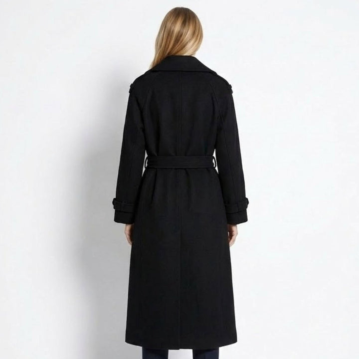 Naz | Classic Tied Liquid Trench Coat