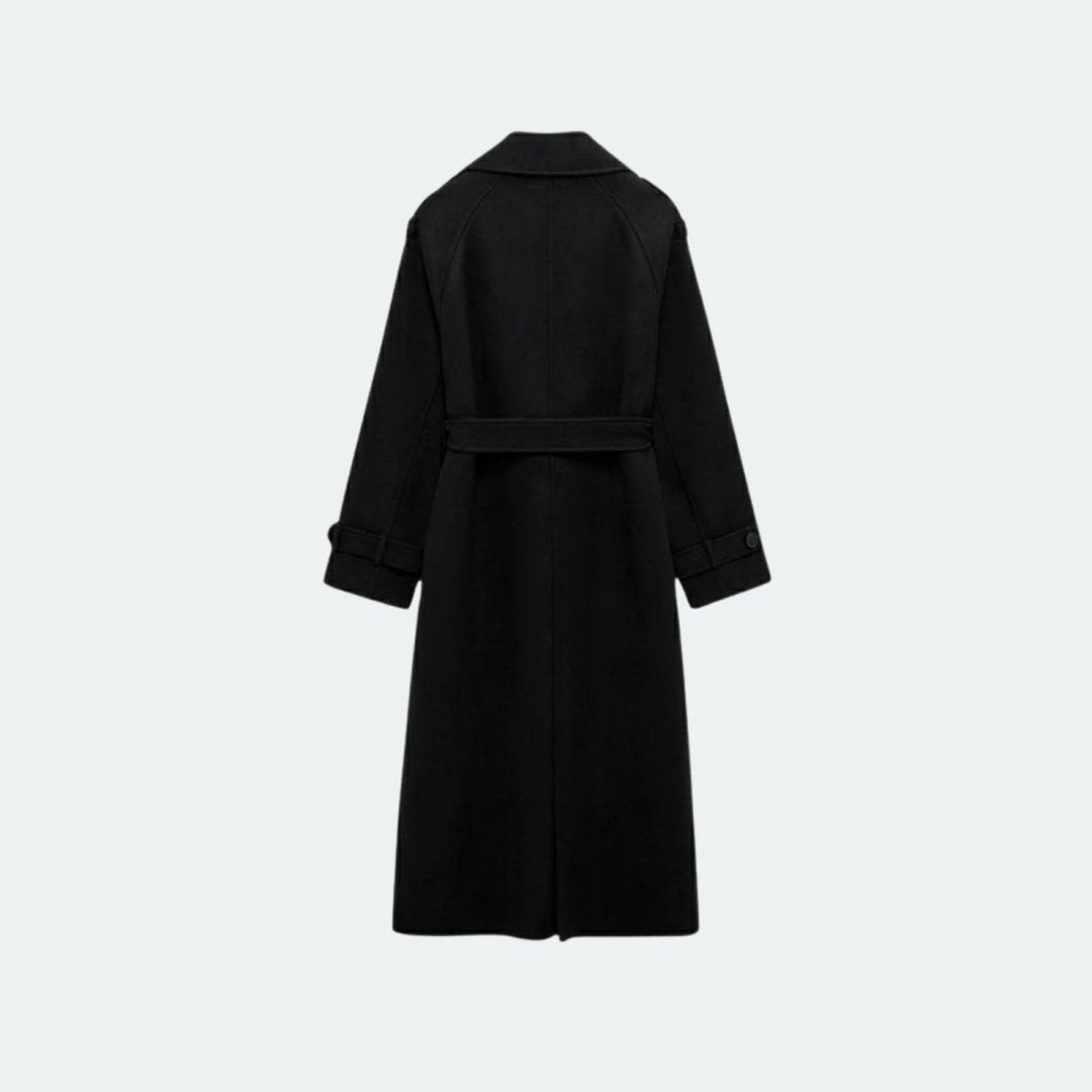 Naz | Classic Tied Liquid Trench Coat