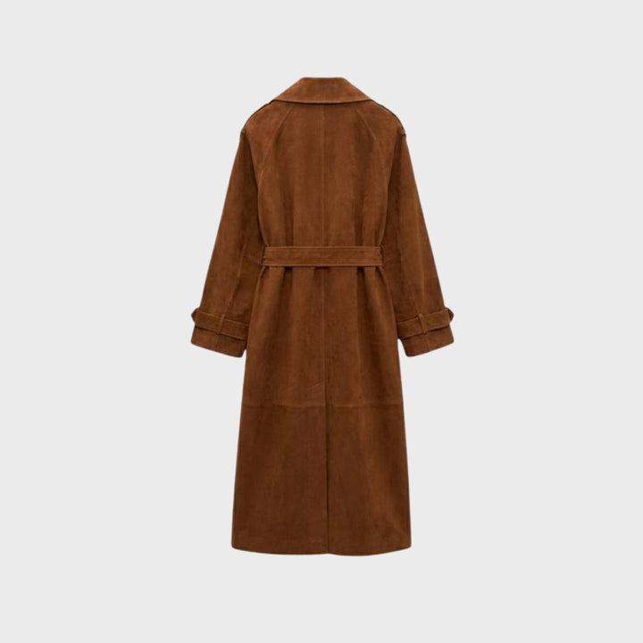 Naz | Classic Tied Liquid Trench Coat