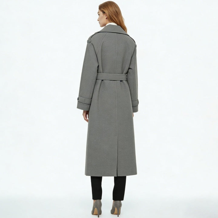 Naz | Classic Tied Liquid Trench Coat