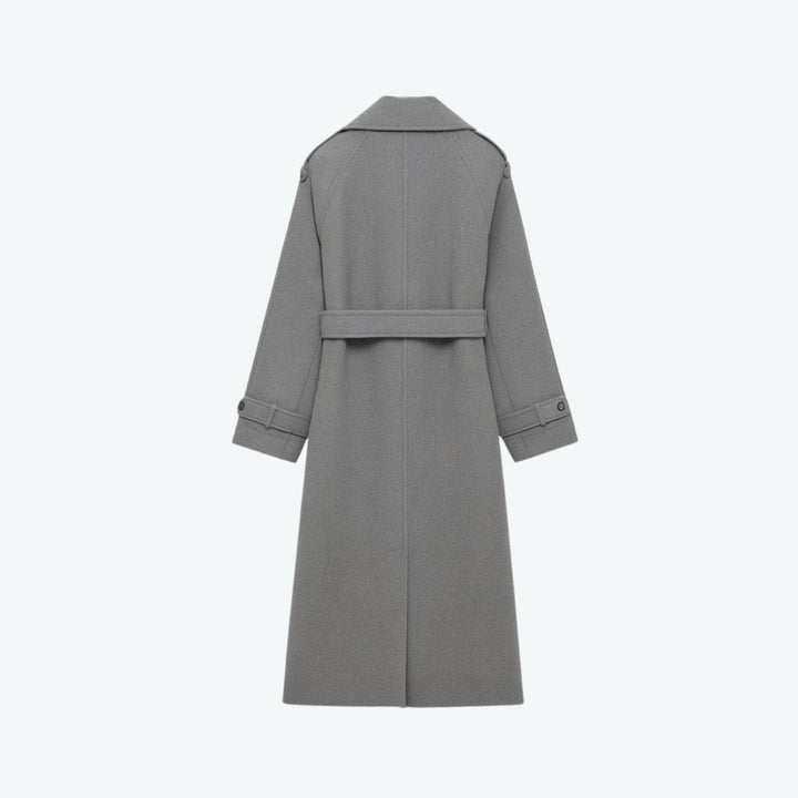 Naz | Classic Tied Liquid Trench Coat