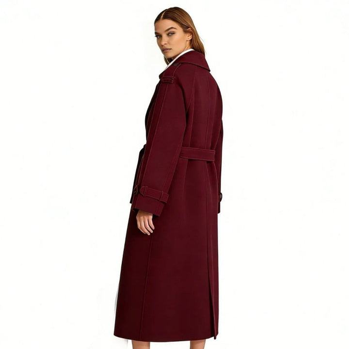 Naz | Classic Tied Liquid Trench Coat