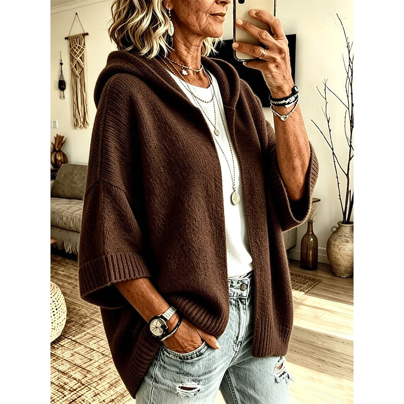 Harriet | Cozy Lined Open-Front Cardigan