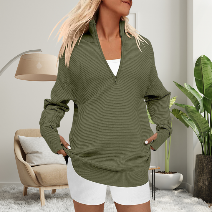 Nina | Draped Oversized Selected Sweater