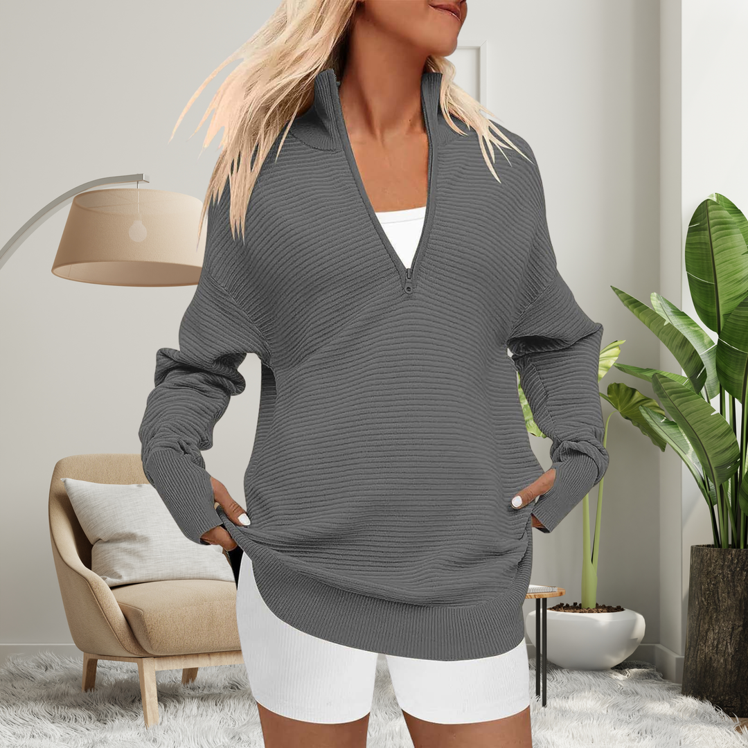 Nina | Draped Oversized Selected Sweater