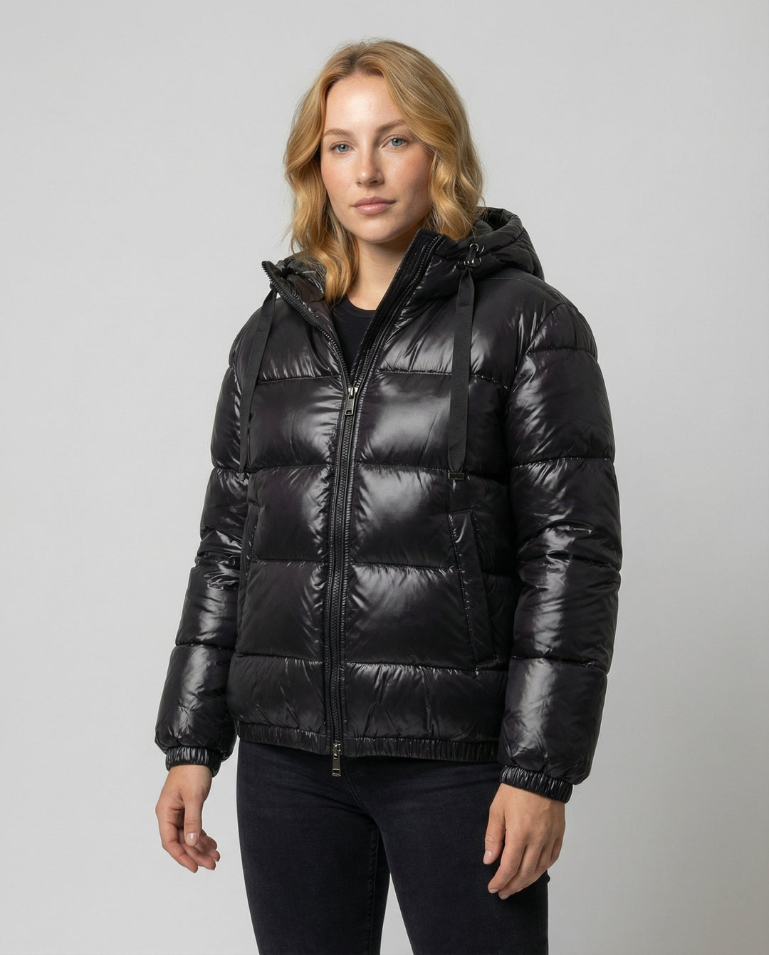 Nova | Sleek Quilted Jacket with Hood