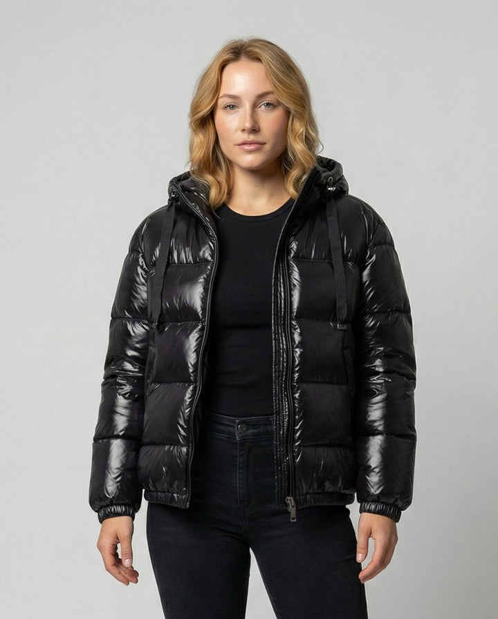Nova | Sleek Quilted Jacket with Hood