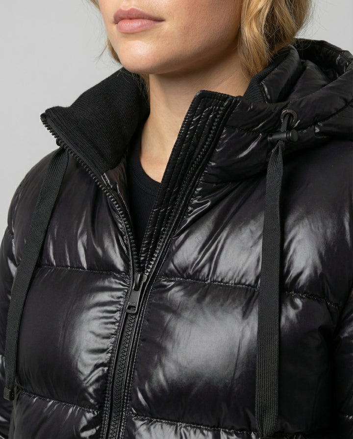 Nova | Sleek Quilted Jacket with Hood