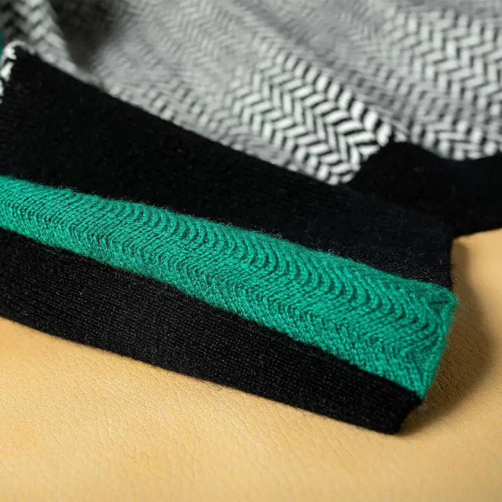Ladies Chevron Turtleneck