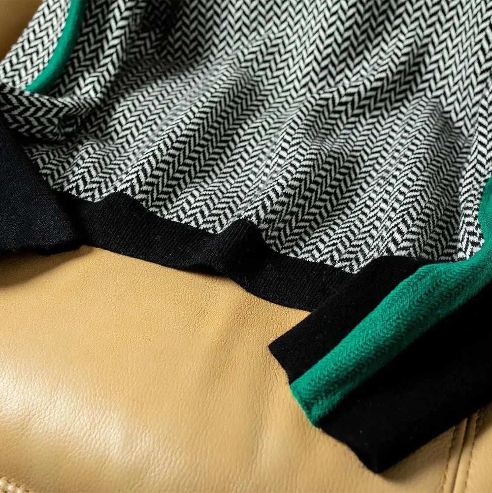 Ladies Chevron Turtleneck