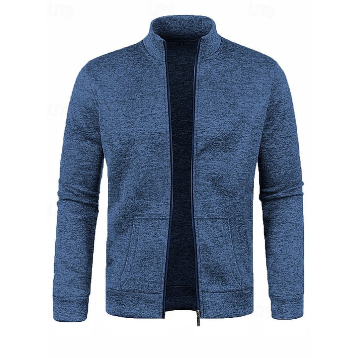 Caleb | Full Zip Standing Collar Jacket