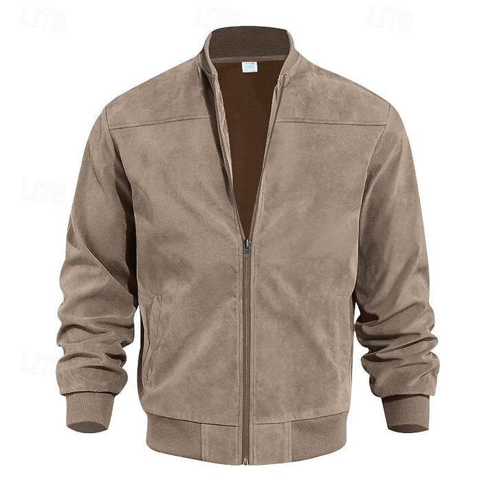 Lincoln | Stand Collar Zip Jacket