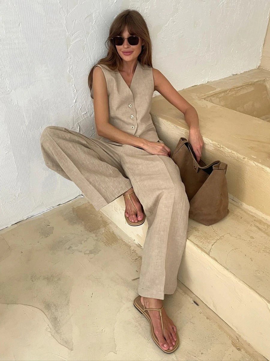 Evelyn | Two-Piece Set with Relaxed Fit and Versatile Style