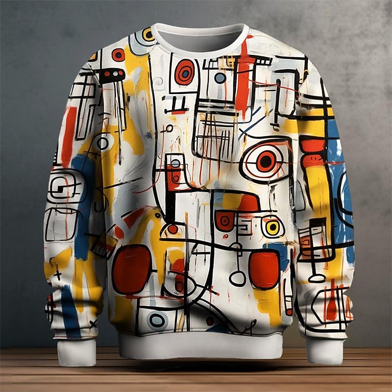 Nash | Artistic Crew Neck Sweatshirt