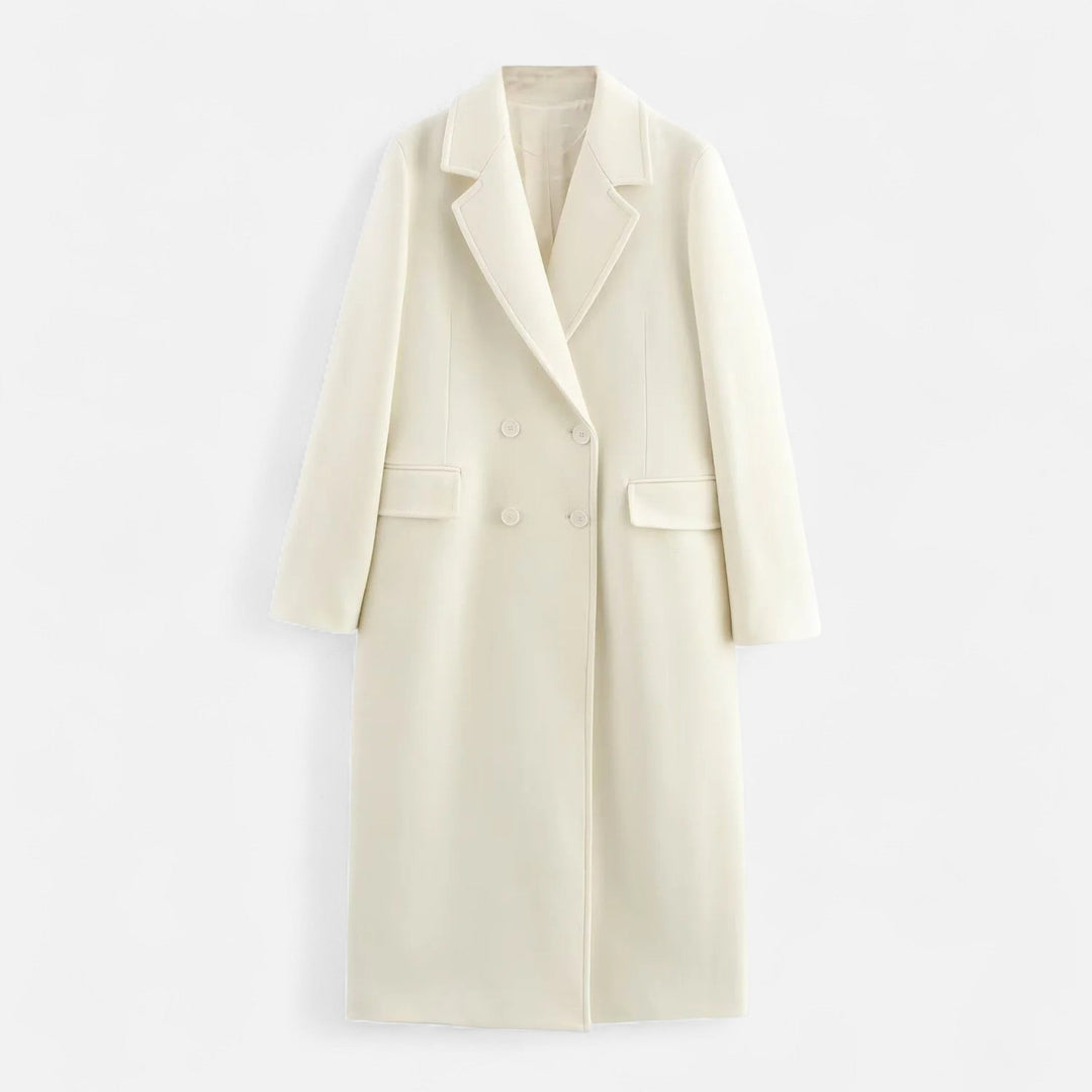 Cordelia | Notch-Lapel Double-Sided Timeless Trench Coat