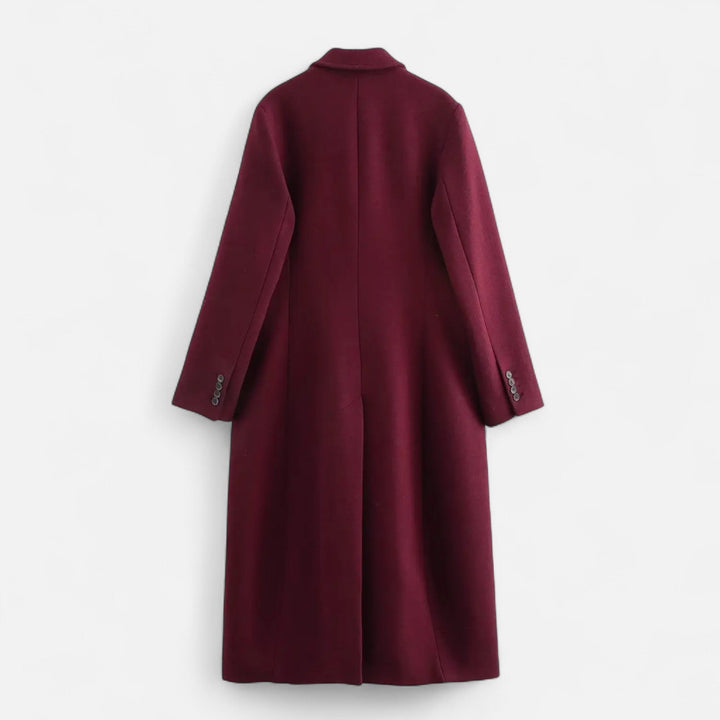 Cordelia | Notch-Lapel Double-Sided Timeless Trench Coat