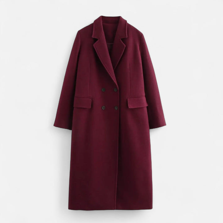 Cordelia | Notch-Lapel Double-Sided Timeless Trench Coat