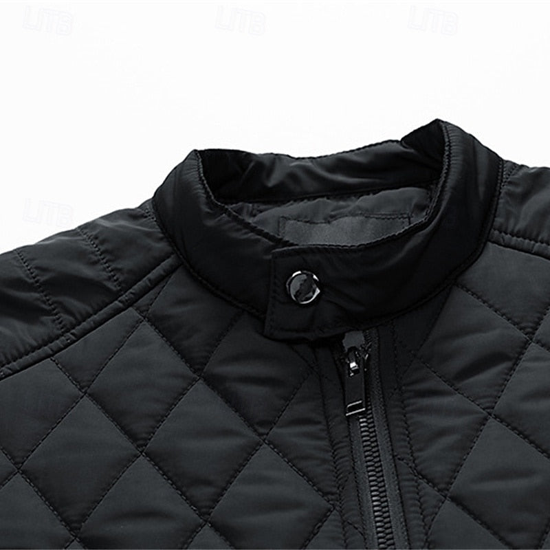 Ashton | Quilted Jacket with Stand-Up Collar