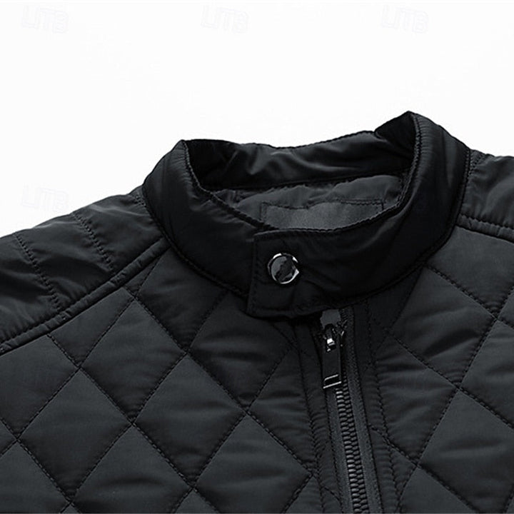Ashton | Quilted Jacket with Stand-Up Collar