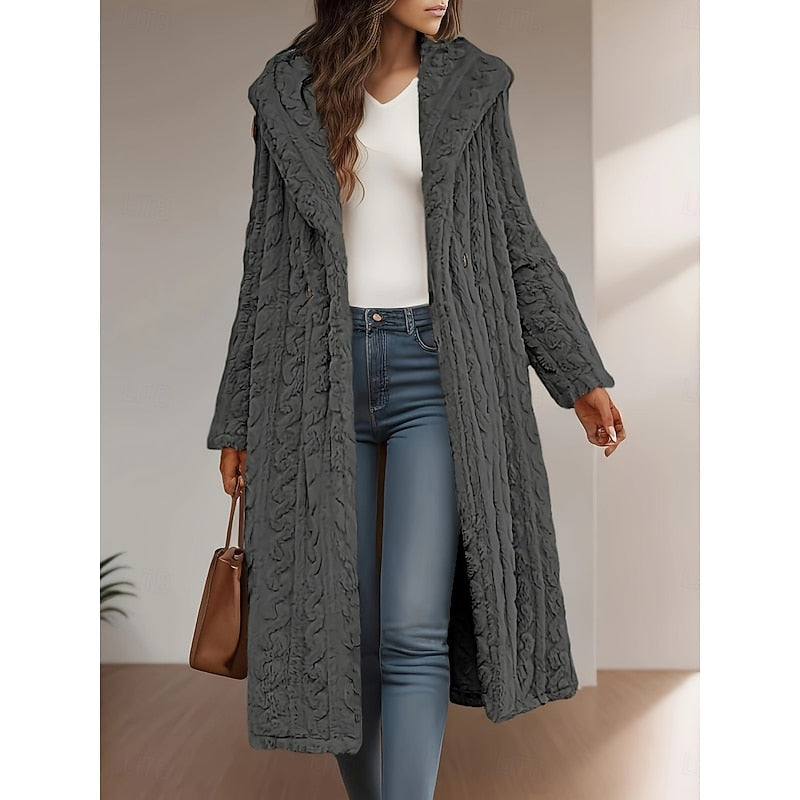 Georgina | Quilted Long Coat