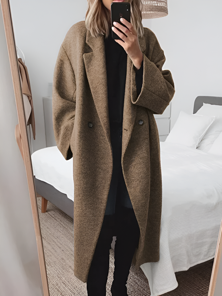 Women's Oversized Reversible Long Coat