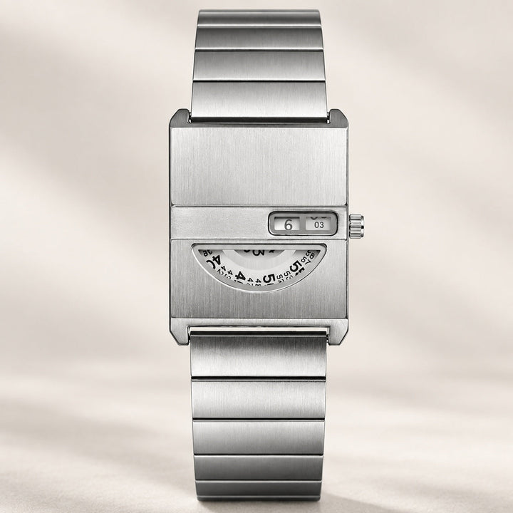 Athena | Men's Watch with Window Display and Bracelet