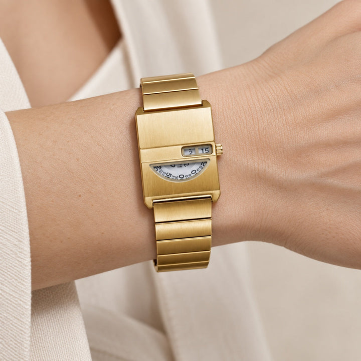 Athena | Men's Watch with Window Display and Bracelet