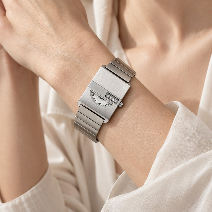 Athena | Men's Watch with Window Display and Bracelet