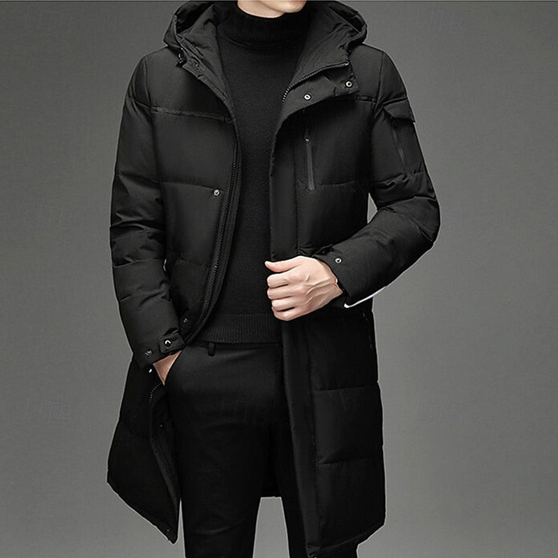 Rupert | Quilted Long Winter Coat