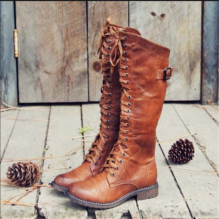 Matilda | High Lace-Up Riding Boots