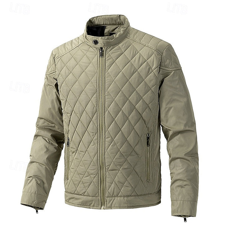Ashton | Quilted Jacket with Stand-Up Collar