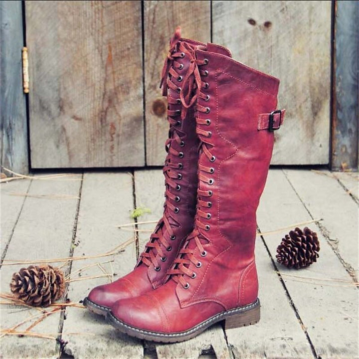 Matilda | High Lace-Up Riding Boots