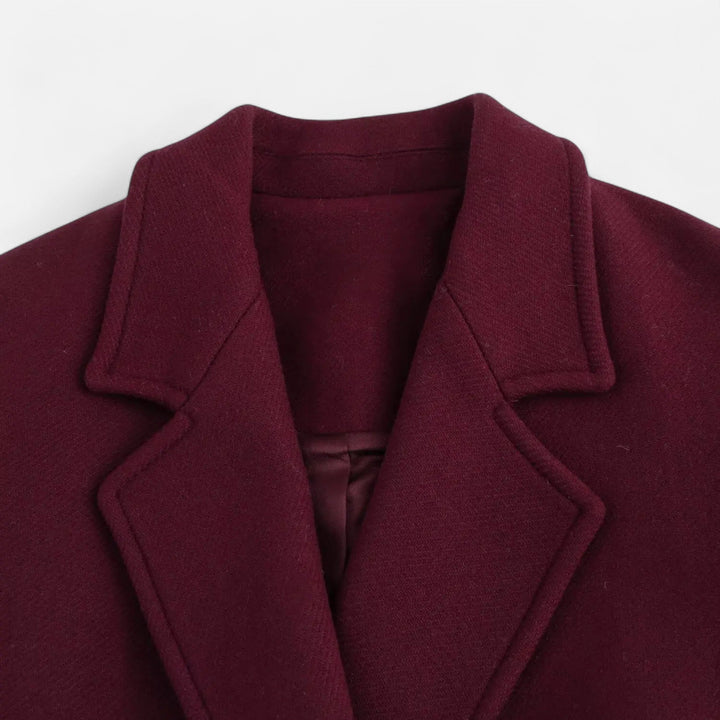 Radmila | Sleek Reversible Liquid Trench Coat